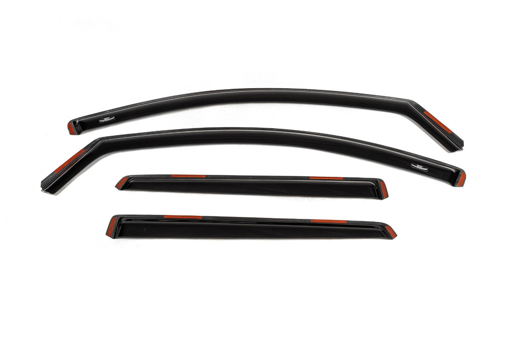In-channel window deflectors (4 pcs, HIC) for Nissan Qashqai 2014-2021 - image 1