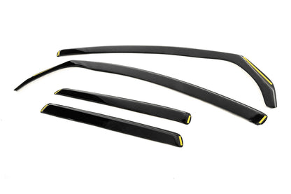 Plug-in windbreakers (HB/SD, 4 pcs, Esa) for Opel Astra J 2009-2015 - image 2