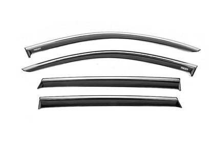 Window vents with chrome (4 PCs, Niken) for Kia Sorento IV MQ4 2020- - Reelken Auto