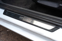 Chrome Door Sill Covers (Flexill, 4pcs) for Ford Focus II 2005-2008 - image 1