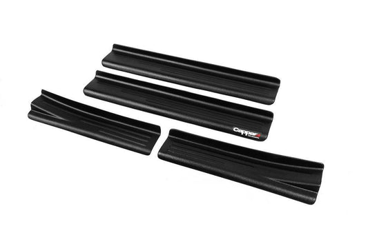 Linings on internal thresholds EuroCap (4 pcs., ABS) for Dacia Duster 2008-2018 - Reelken Auto