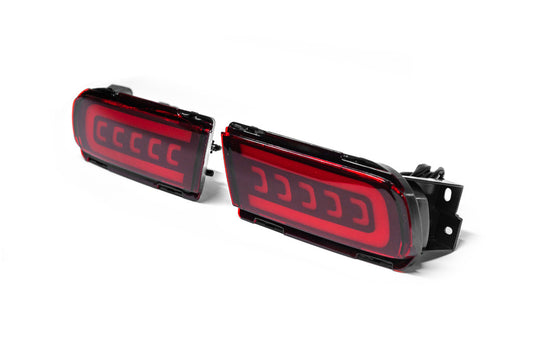 LED Tail Lights V2 (2 pcs, 2017-2023) for Toyota Land Cruiser Prado 150 2009-2023 - image 1