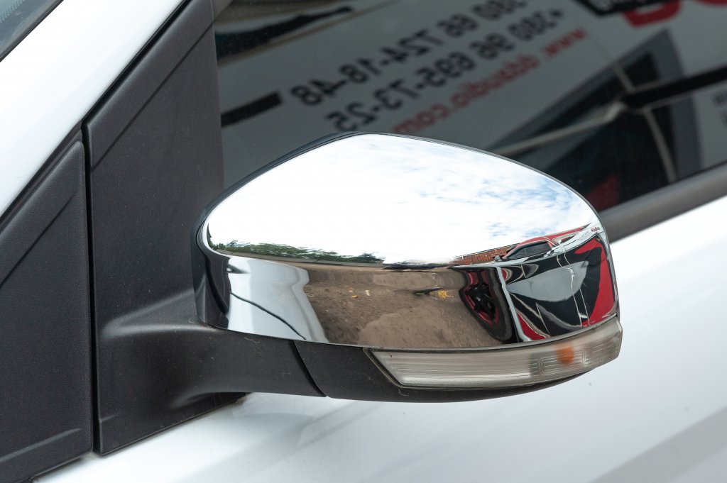 Mirror covers (for EU, 2 pcs, plastic) for Ford Focus III 2011-2017 - image 4