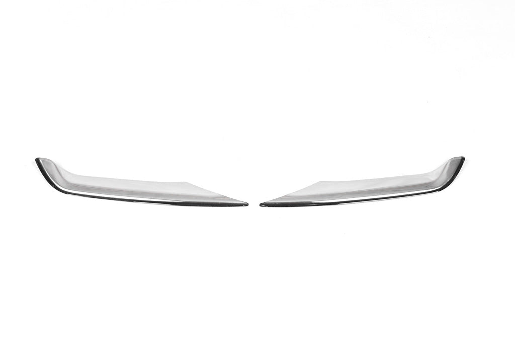 Fog light covers (2017↗, stainless steel) for Nissan Qashqai 2014-2021 - image 3