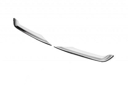 Fog light covers (2017↗, stainless steel) for Nissan Qashqai 2014-2021 - image 11