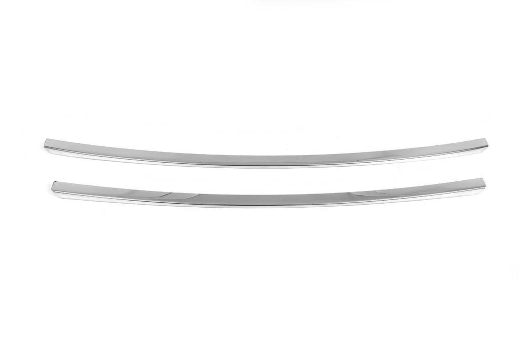 The strips on the grill (2 pieces, stainless steel.) for Hyundai I-20 2012-2014 - Reelken Auto