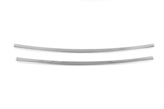 The strips on the grill (2 pieces, stainless steel.) for Hyundai I-20 2012-2014 - Reelken Auto