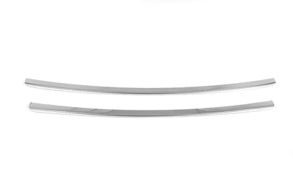 Grille trim strips (2 pcs, stainless steel) for Hyundai I-20 2012-2014 - image 2