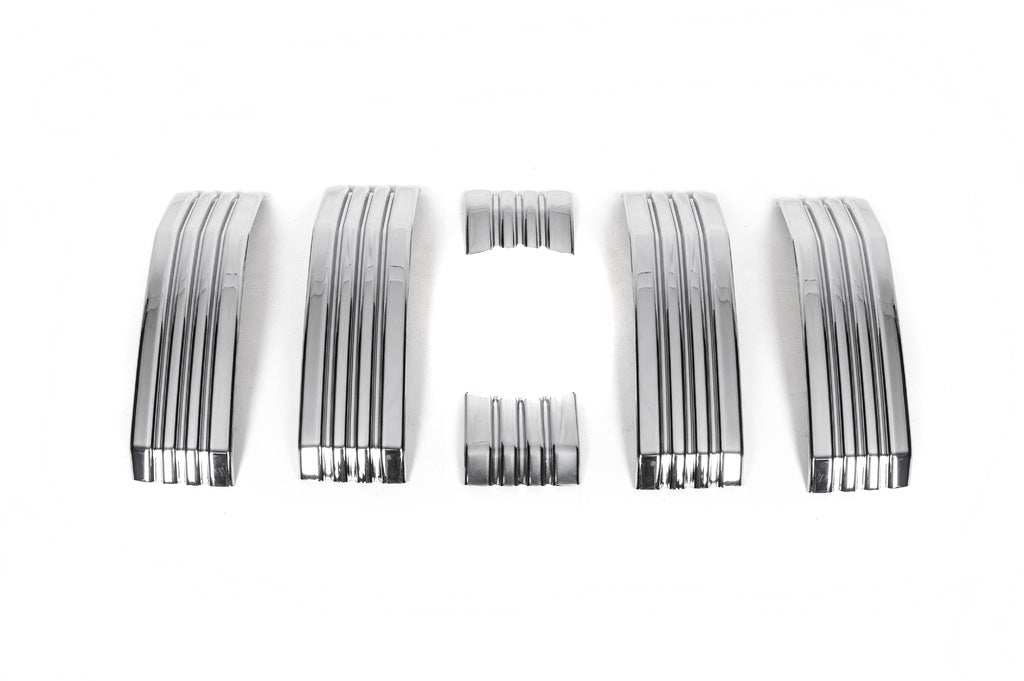 Chrome Trim for Grille 2017↗︎ for Toyota Land Cruiser Prado 150 2009-2023 - image 6