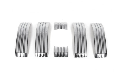 Chrome Trim for Grille 2017↗︎ for Toyota Land Cruiser Prado 150 2009-2023 - image 6