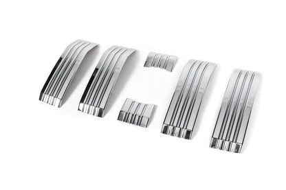 Chrome Trim for Grille 2017↗︎ for Toyota Land Cruiser Prado 150 2009-2023 - image 2