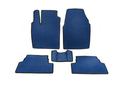 Mats (EVA, Blue) for Nissan Qashqai 2007-2010 - Reelken Auto