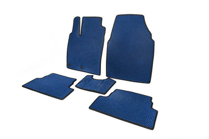 Mats (EVA, Blue) for Nissan Qashqai 2007-2010 - Reelken Auto