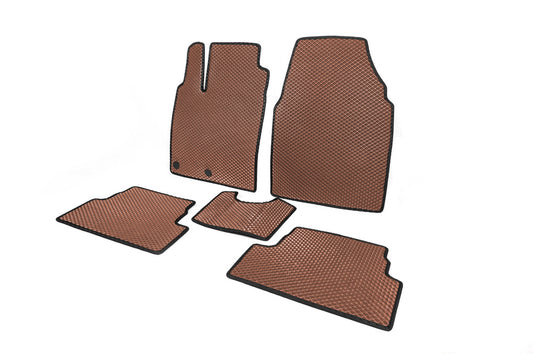 EVA Floor Mats (Brown) for Nissan Qashqai 2007-2010 - image 2