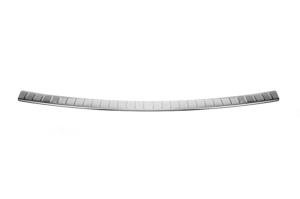 Cover on the rear bumper Carmos (SD/SW, stainless steel) for Skoda Octavia II A5 2006-2010 - Reelken Auto