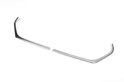 Fog light covers (2 pcs, stainless steel) for Opel Corsa E 2015-2019 - image 3