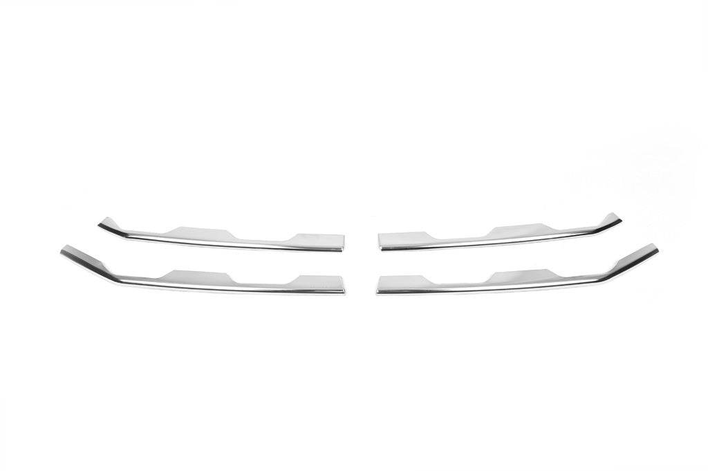 Grill pads (4 pieces, stainless steel) for Volkswagen T-Roc - Reelken Auto