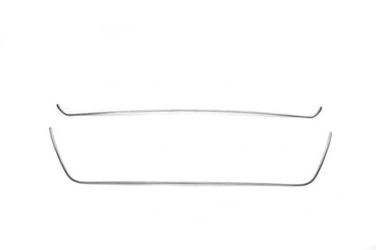 Grille edging 2014-2018 (2 pieces, stainless steel) for Hyundai I-20 2014-2020 - Reelken Auto