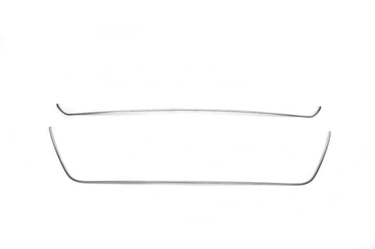 Grille edging 2014-2018 (2 pieces, stainless steel) for Hyundai I-20 2014-2020 - Reelken Auto
