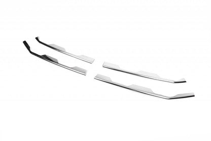Grill pads (4 pieces, stainless steel) for Volkswagen T-Roc - Reelken Auto