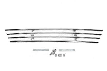 Grille in bumper (stainless) for Volkswagen Amarok 2010-2022 - Reelken Auto