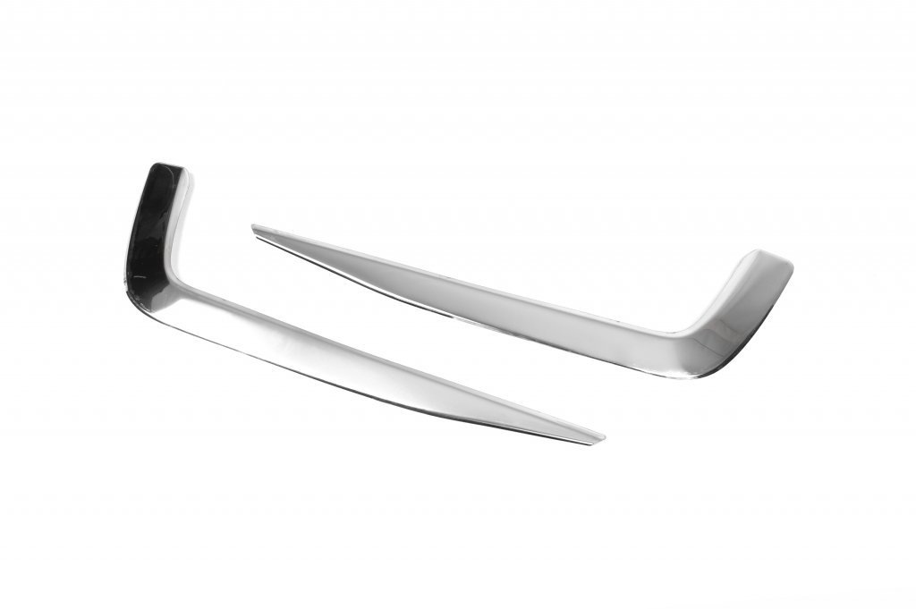 Fog Light Covers 2019+ (2 pcs, Stainless Steel) for Volkswagen Passat B8 2015-2023 - image 2