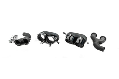 Rear Diffuser SQ5-Style (2017-2020, with Black Tips) for Audi Q5 2017-2025 - image 8