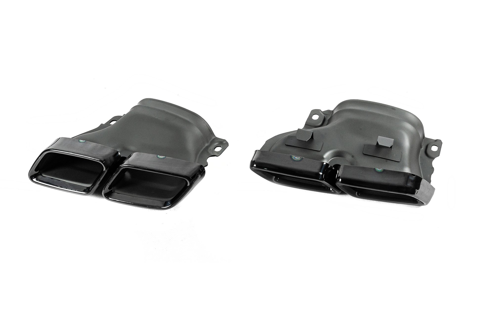 Rear Diffuser with Tips Black (for AMG/AMG-Line, E63 Design 2016-2020) for Mercedes E-сlass W213 2016-2023 - image 8