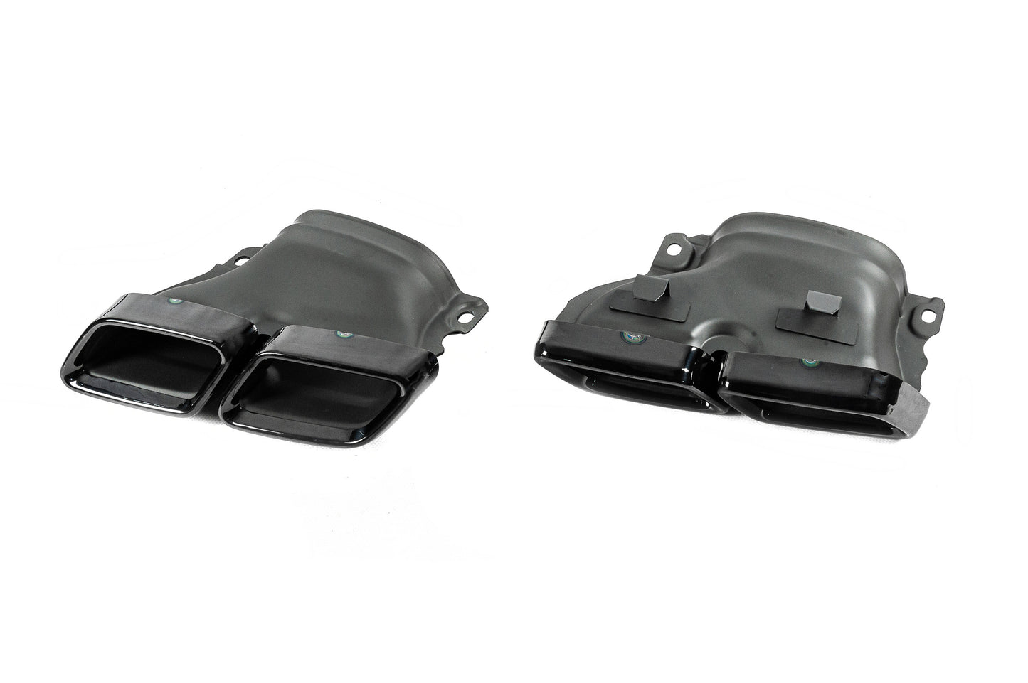 Rear diffuser with Black nozzles (for AMG/AMG-Line, E63 Design 2016-2020) for Mercedes E-class W213 2016-2023 - image 8