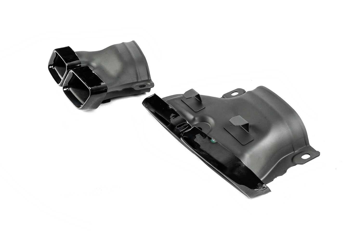 Rear diffuser with Black nozzles (for AMG/AMG-Line, E63 Design 2016-2020) for Mercedes E-class W213 2016-2023 - image 9