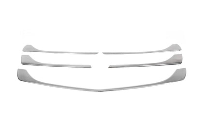 Covers on the grille 2014-2020 (5 pcs, stainless steel) for Mercedes Vito / V-class W447 2014↗ year - image 2