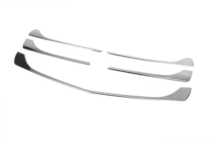 Covers on the grille 2014-2020 (5 pcs, stainless steel) for Mercedes Vito / V-class W447 2014↗ year - image 11