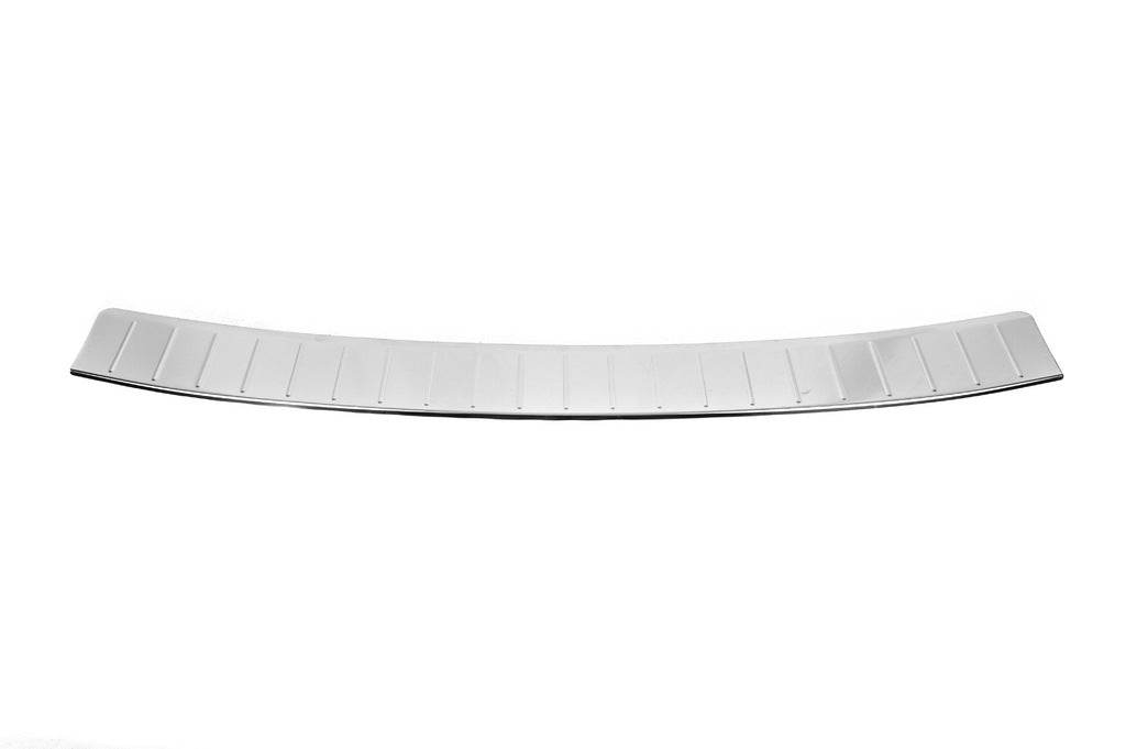 Cover on the rear bumper Carmos (stainless steel) for BMW X6 E-71 2008-2014 - Reelken Auto