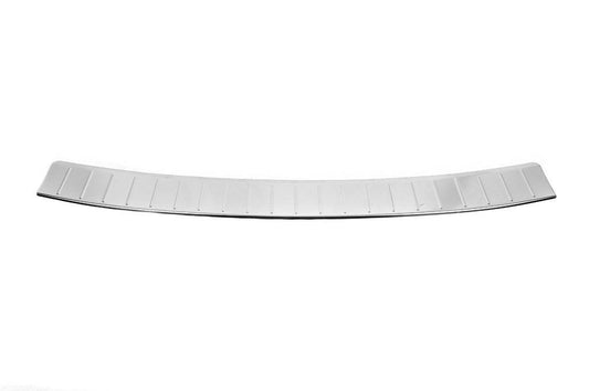 Cover on the rear bumper Carmos (stainless steel) for BMW X6 E-71 2008-2014 - Reelken Auto