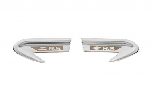 RS fender covers (Carmos, 2 pcs, stainless steel) for Renault Clio V 2019↗︎ - Reelken Auto