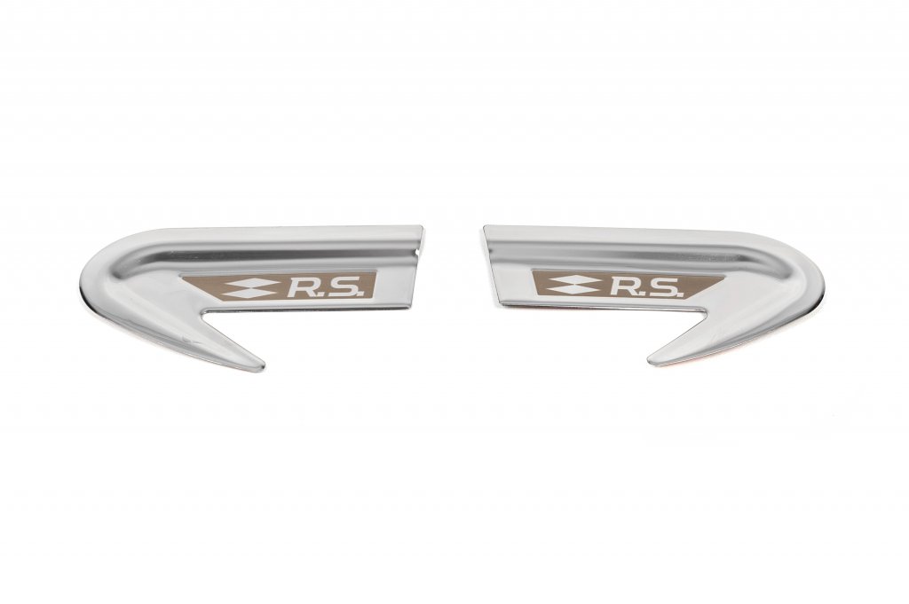 Fender Trim RS (Carmos, 2 pcs, Stainless Steel) for Renault Clio V 2019- - image 1