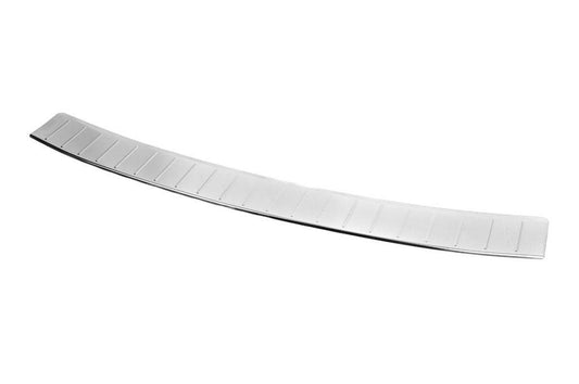 Cover on the rear bumper Carmos (stainless steel) for BMW X6 E-71 2008-2014 - Reelken Auto