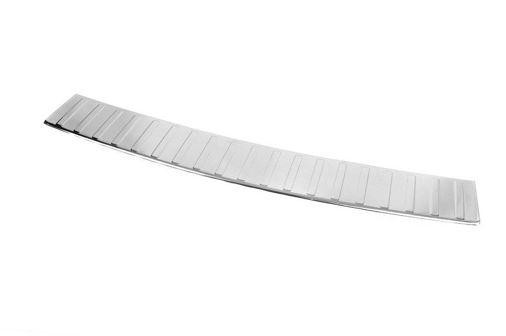Cover on the rear bumper Carmos (stainless steel) for Peugeot 408 2022↗ year - Reelken Auto