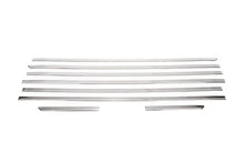 Lower Window Trim Moldings (8 pcs, Stainless Steel) for Ford Custom 2013-2022 - image 2