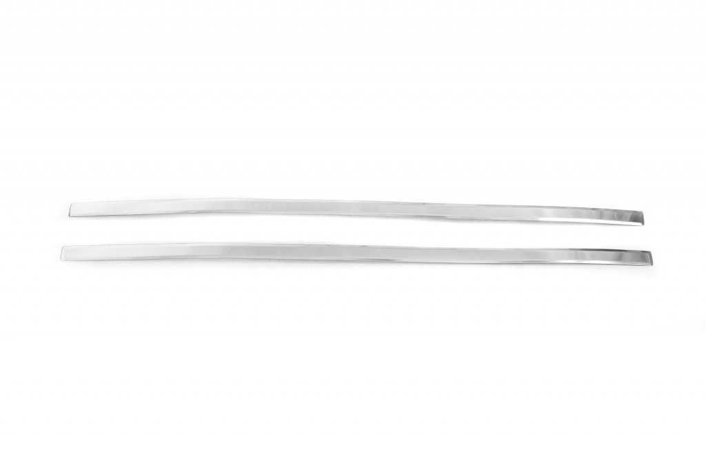 Sliding door molding (2 pcs, stainless steel) for Fiat Fiorino/Qubo - image 6