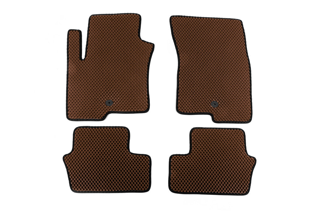 EVA Floor Mats (Brown) for Jeep Compass 2006-2016 - image 1
