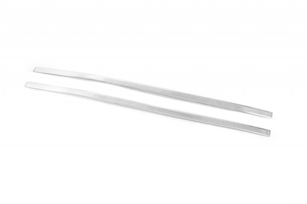 Sliding door molding (2 pcs, stainless steel) for Fiat Fiorino/Qubo - image 7