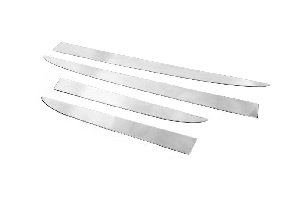 Door molding (wide, 4 pcs, stainless steel) for Hyundai Tucson TL 2016-2021 - Reelken Auto