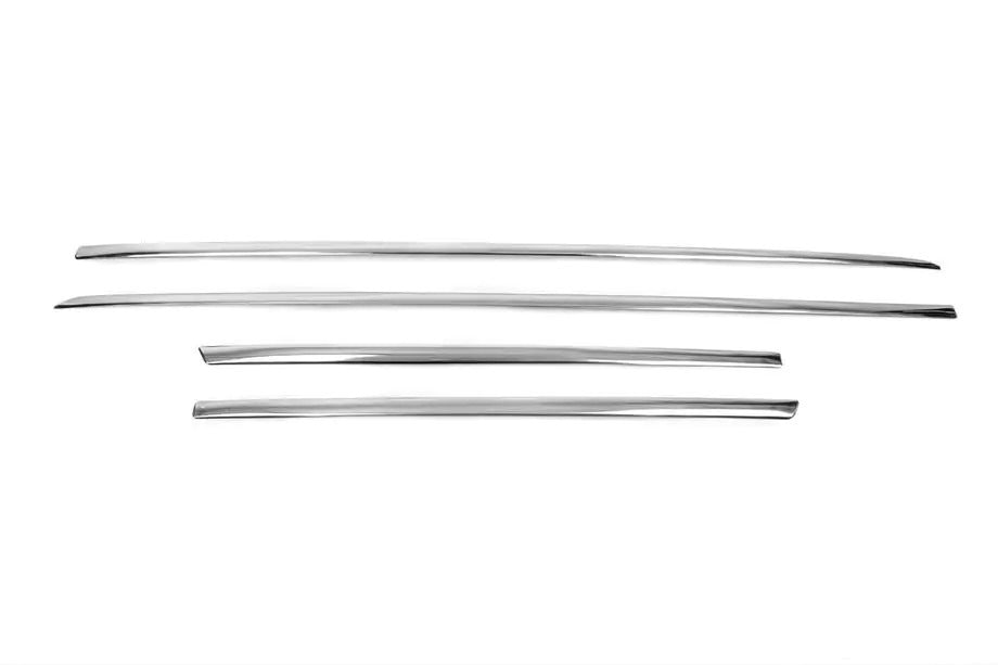 Chrome Door Moldings (6 pcs) for Audi A6 C7 2011-2017 - image 2