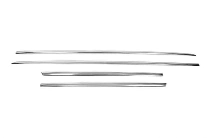 Chrome Door Moldings (6 pcs) for Audi A6 C7 2011-2017 - image 2