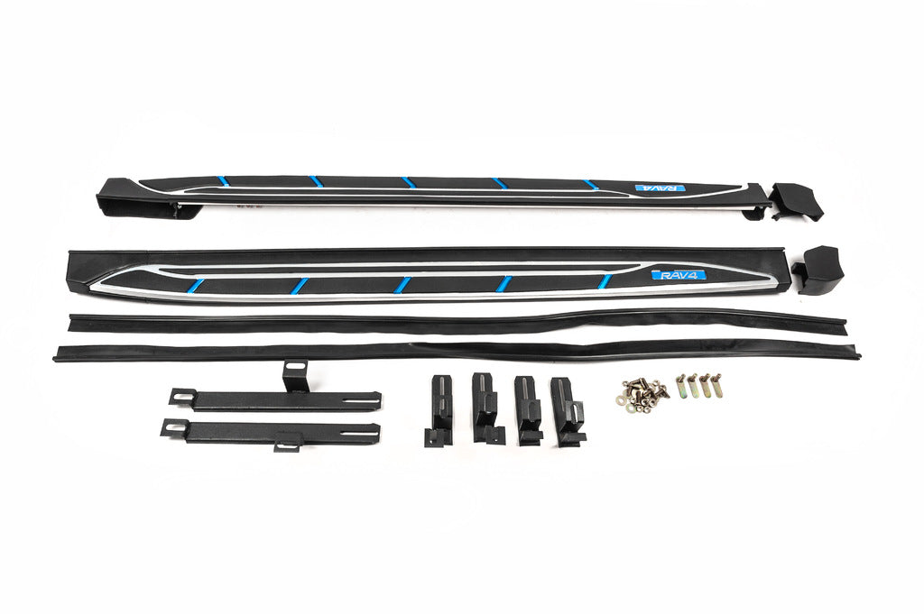 Side Steps OEM V4 (2016-2018, 2 pcs, Aluminum) for Toyota Rav 4 2013-2018 - image 2