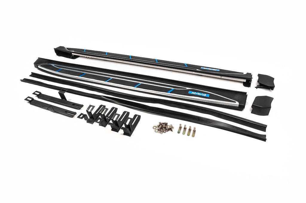 Side Steps OEM V4 (2016-2018, 2 pcs, Aluminum) for Toyota Rav 4 2013-2018 - image 5