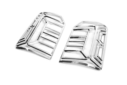 Chrome Tail Light Covers (2 pcs, plastic) for Volkswagen Caddy 2015-2020 - image 3