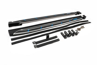 Side Steps OEM V4 (2016-2018, 2 pcs, Aluminum) for Toyota Rav 4 2013-2018 - image 4