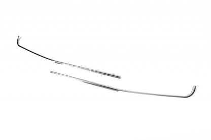 Window Trim (2 pcs, Stainless Steel) for Ford Courier 2014-2023 - image 2